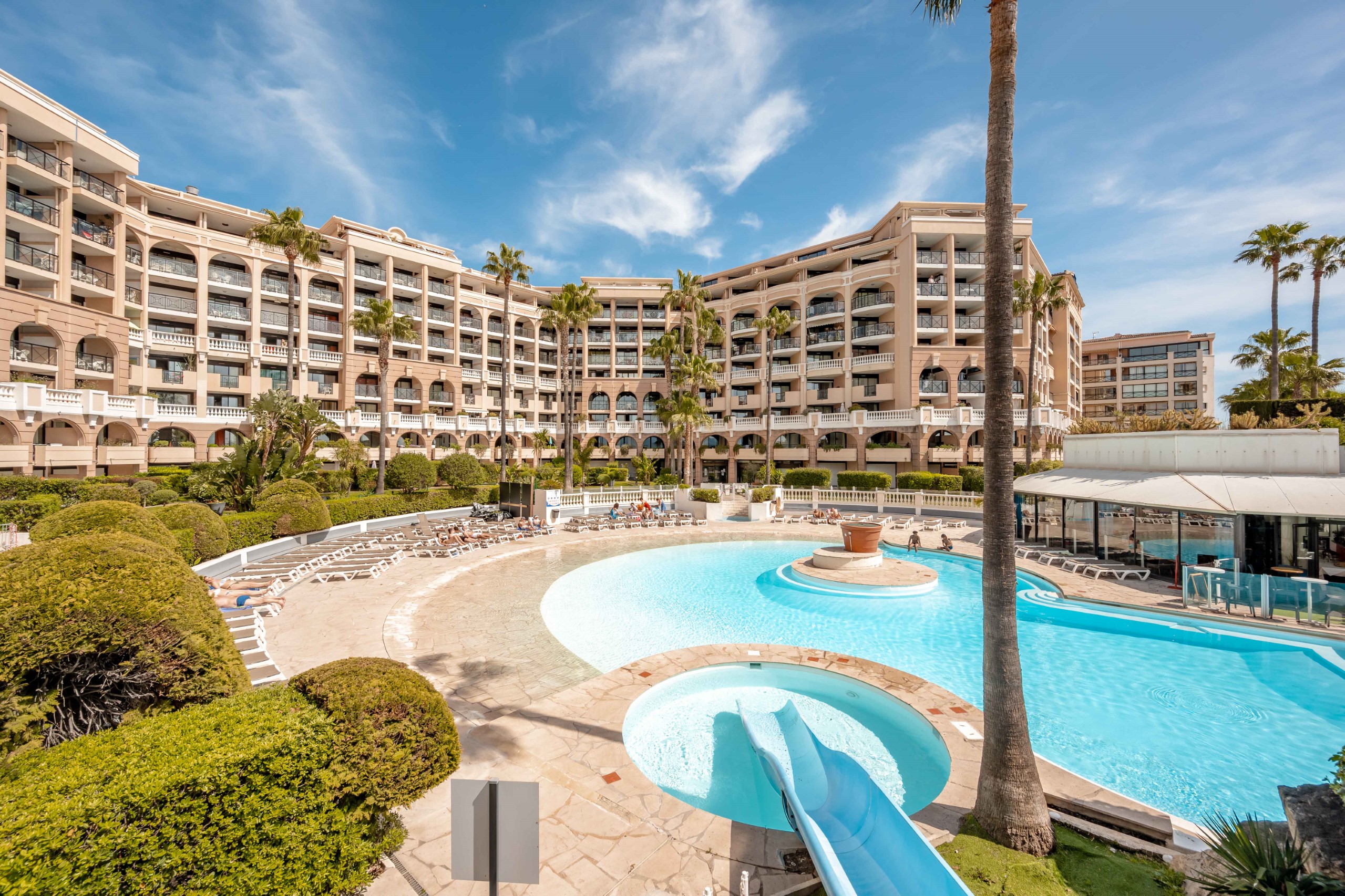 Cannes Verrerie S4p A/C Sea View