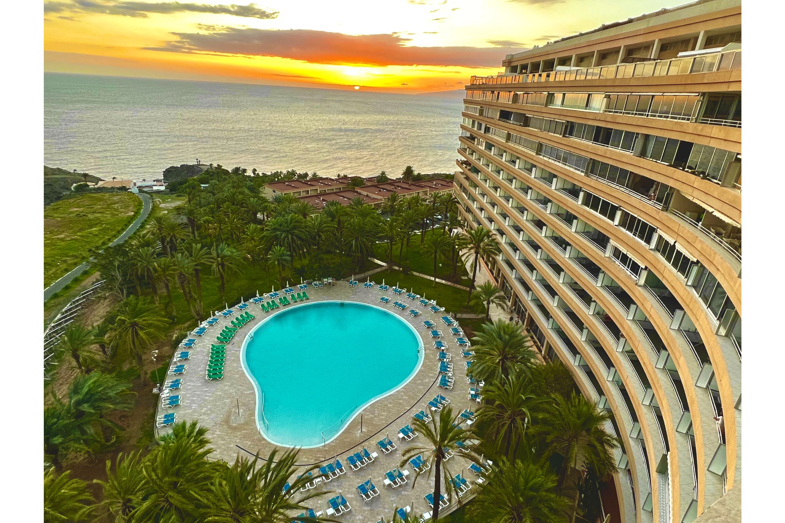 Marazul del Sur 3p6p vue piscine