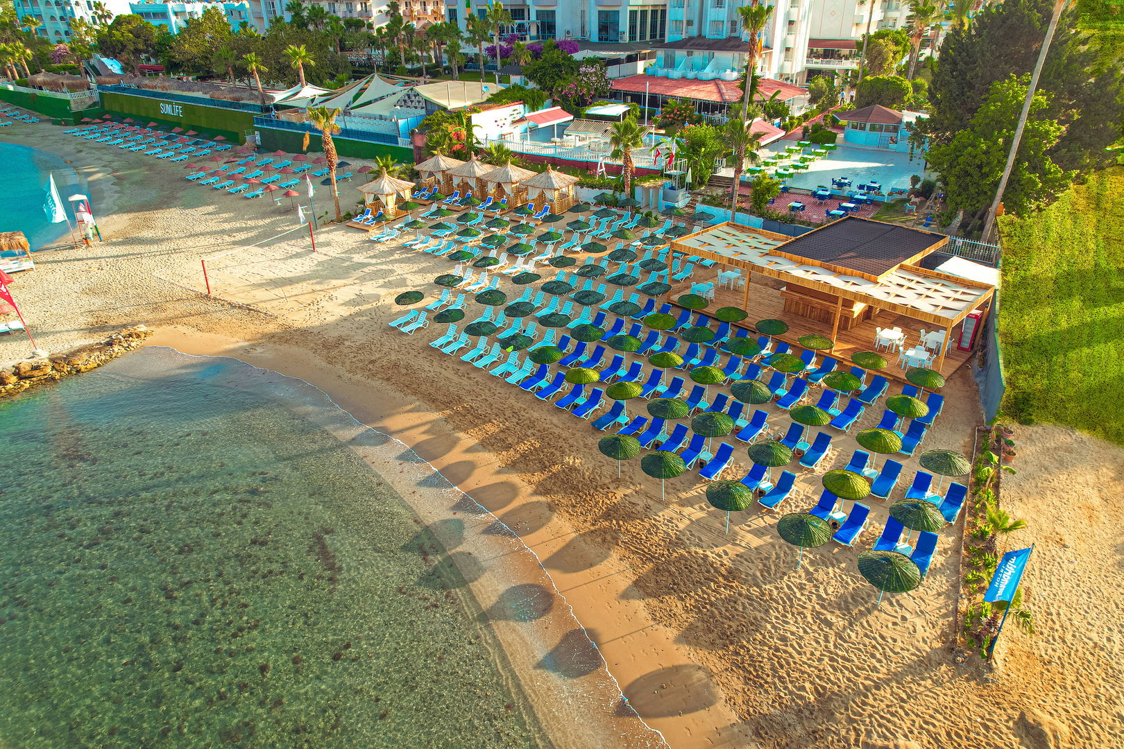 Ramira Beach Hotel, Avsallar